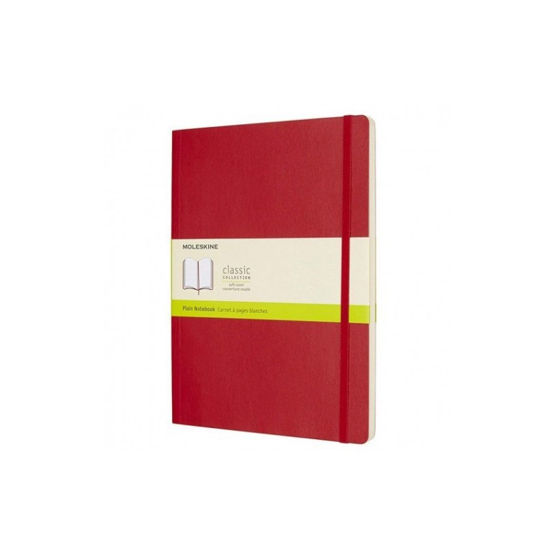 24-LIBRETA CLASICA TAPA BLANDA ROJO ESCARLATA XL (19X25CM) LISA MOLESKINE QP623F2 24-LIBRETA CLASICA TAPA BLANDA ROJO ESCARLATA XL (19X25CM) LISA MOLESKINE QP623F2