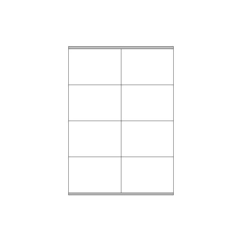 2401-CAJA 100 HOJAS ETIQUETAS BLANCAS CON MARGENES-LASER/INYECCION DE TINTA/FOTOCOPIADORAS-105X72 MM MEGASTAR LP4MS-1057 2401-CAJA 100 HOJAS ETIQUETAS BLANCAS CON MARGENES-LASER/INYECCION DE TINTA/FOTOCOPIADORAS-105X72 MM MEGASTAR LP4MS-1057
