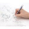 2410-BORRADOR DE PRECISION PUNTA REDONDA 2,3 MM. CUERPO BLANCO/AZUL/NEGRO TOMBOW EH-KUR