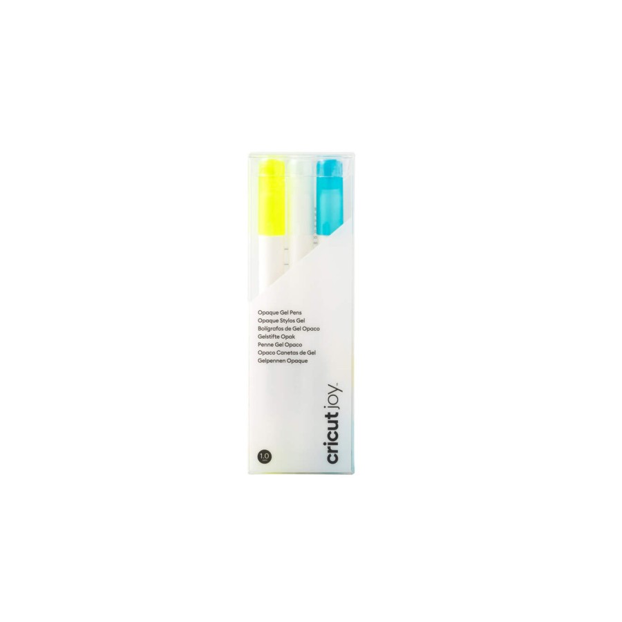 24108-Cricut 2009381 boligrafo de gel Boligrafo de gel con tapa Azul, Blanco, Amarillo 3 pieza(s) 24108-Cricut 2009381 boligrafo de gel Boligrafo de gel con tapa Azul, Blanco, Amarillo 3 pieza(s)