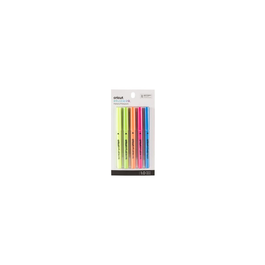 24115-Cricut 2006258 rotulador Fino Azul, Verde, Naranja, Rosa, Amarillo 5 pieza(s) 24115-Cricut 2006258 rotulador Fino Azul, Verde, Naranja, Rosa, Amarillo 5 pieza(s)