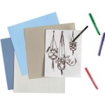 24116-Cricut 2006258 rotulador Fino Azul, Verde, Naranja, Rosa, Amarillo 5 pieza(s)