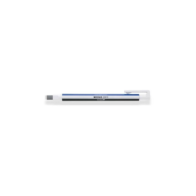 2412-BORRADOR DE PRECISION PUNTA RECTANGULAR 2,5 X 5 MM. CUERPO BLANCO/AZUL/NEGRO TOMBOW EH-KUS