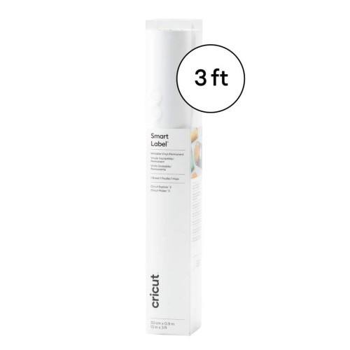 24131-Cricut Smart Label Rollo de vinilo de termotransferencia