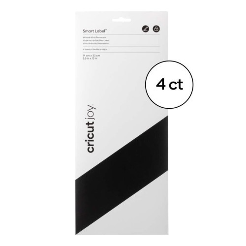 24138-Cricut Smart Label etiqueta autoadhesiva Permanente Negro 4 pieza(s)