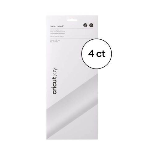 24140-Cricut Smart Label etiqueta autoadhesiva Permanente Blanco 4 pieza(s)