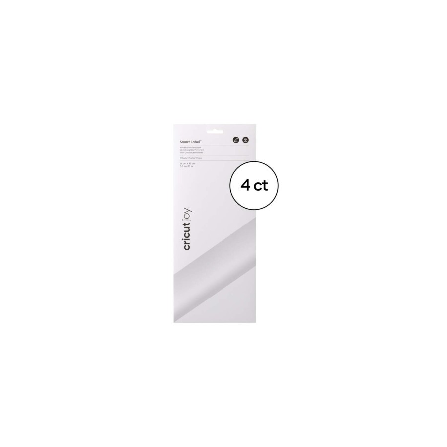 24140-Cricut Smart Label etiqueta autoadhesiva Permanente Blanco 4 pieza(s) 24140-Cricut Smart Label etiqueta autoadhesiva Permanente Blanco 4 pieza(s)