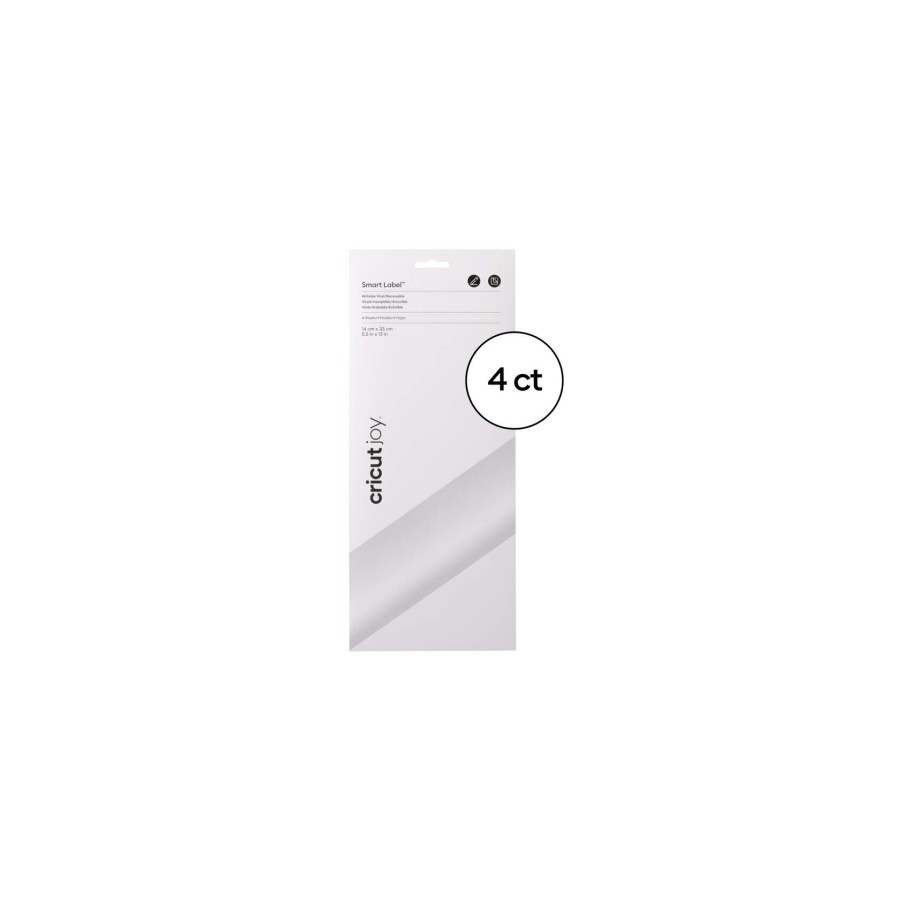 24143-Cricut Smart Label etiqueta autoadhesiva Permanente Plata 4 pieza(s) 24143-Cricut Smart Label etiqueta autoadhesiva Permanente Plata 4 pieza(s)