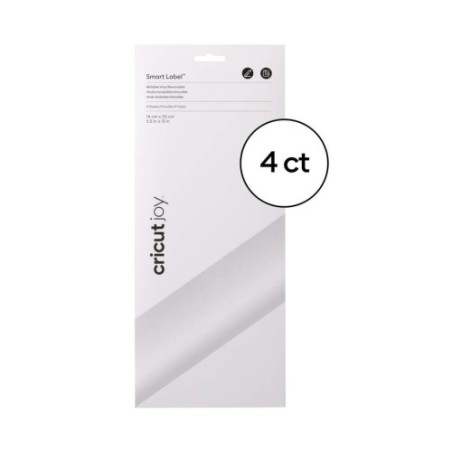 24143-Cricut Smart Label etiqueta autoadhesiva Permanente Plata 4 pieza(s)