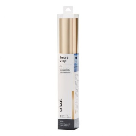 24193-Cricut Matte Metallic Permanent Rollo de vinilo de termotransferencia