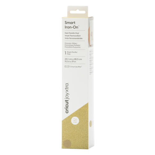24262-Cricut Joy Xtra Smart Iron-On Rollo de vinilo de termotransferencia Vinilo de termotransferencia liso