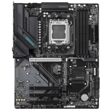 24348-GIGABYTE B850 GAMING WIFI6 Placa Base - Procesadores AMD Ryzen Serie 9000, VRM digital de 6+2+2 fases, hasta 8200M