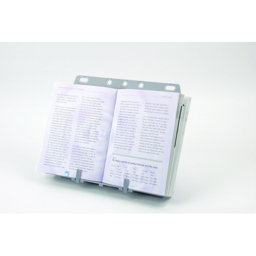 24406-ATRIL SOBREMESA LIBRO A4 PLATA FELLOWES 21140