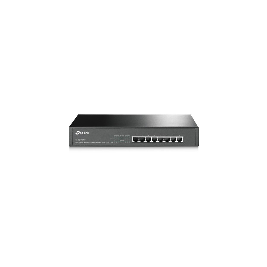 24415-TP-LINK TL-SG1008MP No administrado Gigabit Ethernet (10/100/1000) Energia sobre Ethernet (PoE) Negro 24415-TP-LINK TL-SG1008MP No administrado Gigabit Ethernet (10/100/1000) Energia sobre Ethernet (PoE) Negro