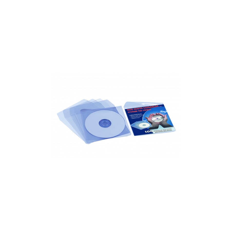 24447-CAJA 100 FUNDAS PVC CRISTAL CD/DVD 125x125MM + SOLAPA IBERPLAS 479D100 24447-CAJA 100 FUNDAS PVC CRISTAL CD/DVD 125x125MM + SOLAPA IBERPLAS 479D100