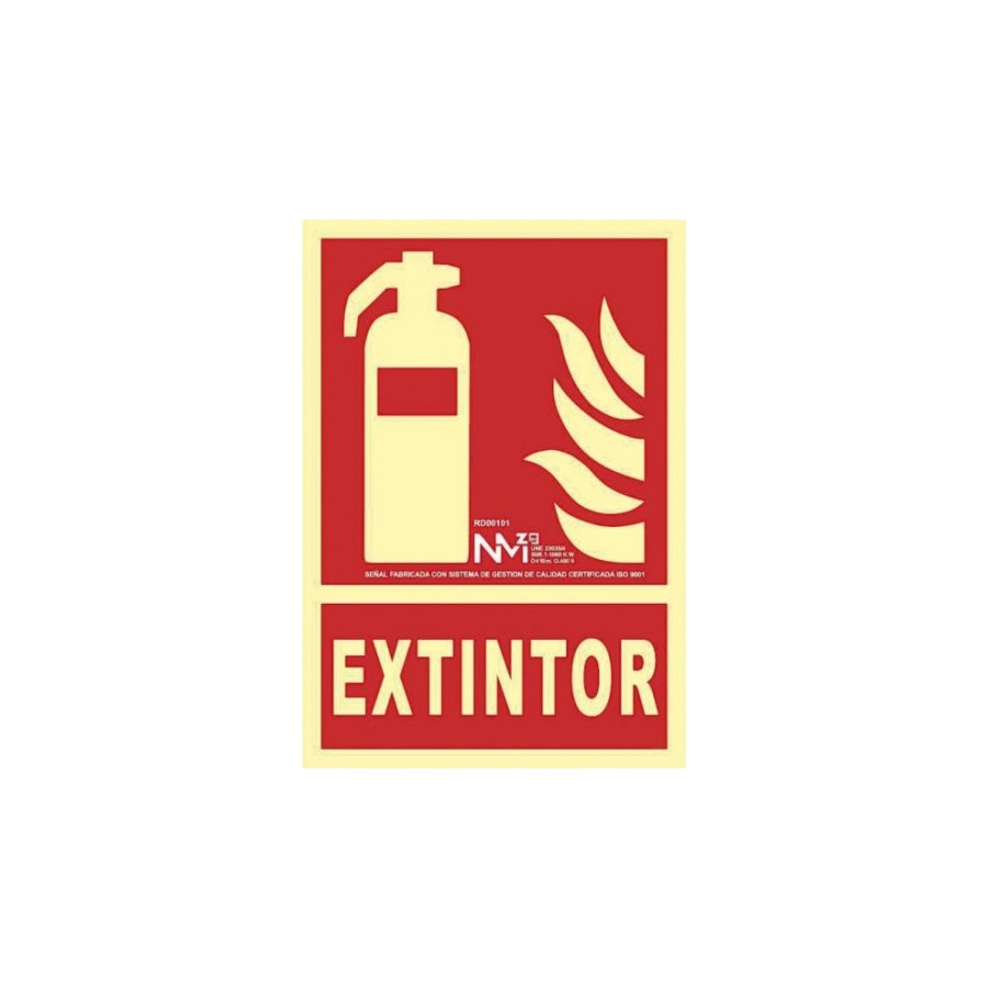 24459-SENAL "EXTINTOR" 210X300 PVC ROJO ARCHIVO 2000 6171-01H RJ 24459-SENAL "EXTINTOR" 210X300 PVC ROJO ARCHIVO 2000 6171-01H RJ