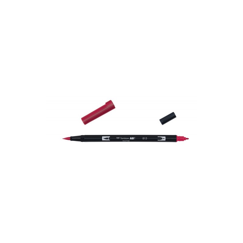 2448-ROTULADOR DOBLE PUNTA PINCEL COLOR CHERRY TOMBOW ABT-815 2448-ROTULADOR DOBLE PUNTA PINCEL COLOR CHERRY TOMBOW ABT-815