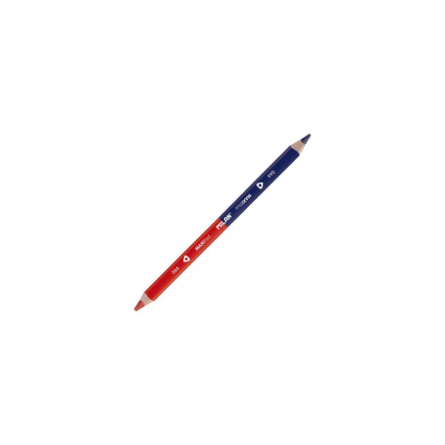 24495-LAPICES BICOLORES MAXI AZUL - ROJO TRIANGULARES MILAN 702612 24495-LAPICES BICOLORES MAXI AZUL - ROJO TRIANGULARES MILAN 702612