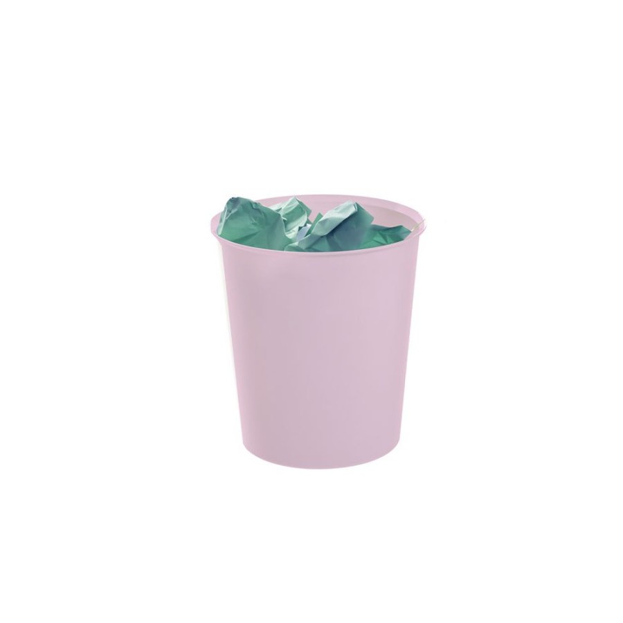 24522-PAPELERA ECOGREEN 100% RECICLADO Y RECICLABLE ROSA PASTEL 18 LITROS 290X310 MM ARCHIVO 2000 2001 RS PS 24522-PAPELERA ECOGREEN 100% RECICLADO Y RECICLABLE ROSA PASTEL 18 LITROS 290X310 MM ARCHIVO 2000 2001 RS PS