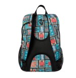 24537-Totto Goctal mochila Mochila escolar Azul, Rojo Poliester