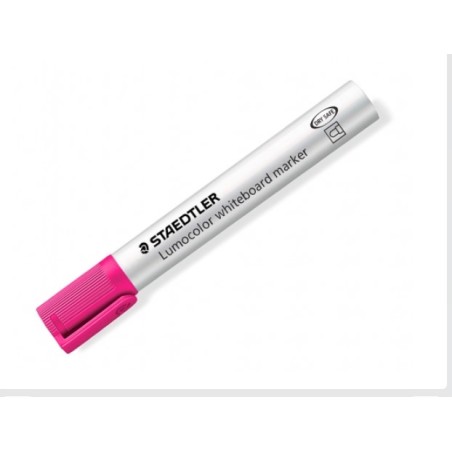 24601-MARCADOR PIZARRA LUMOCOLOR MARKER 351 TRAZO 2MM. ROSA STAEDTLER 351-20