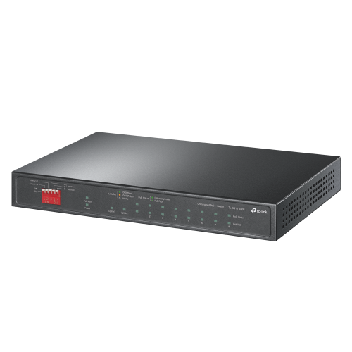 24630-TP-Link TL-SG1210PP switch No administrado Gigabit Ethernet (10/100/1000) Energia sobre Ethernet (PoE) Negro