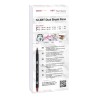 2464-ESTUCHE 12 ROTULADORES DOBLE PUNTA PINCEL GAMA DE GRISES TOMBOW ABT-12P-3