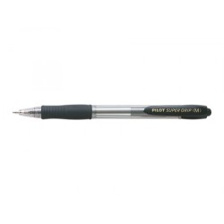 248-BOLIGRAFO RETRACTIL SUPERGRIP 1.0MM NEGRO PILOT BPGP-10R-M-B