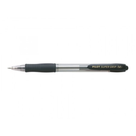 248-BOLIGRAFO RETRACTIL SUPERGRIP 1.0MM NEGRO PILOT BPGP-10R-M-B