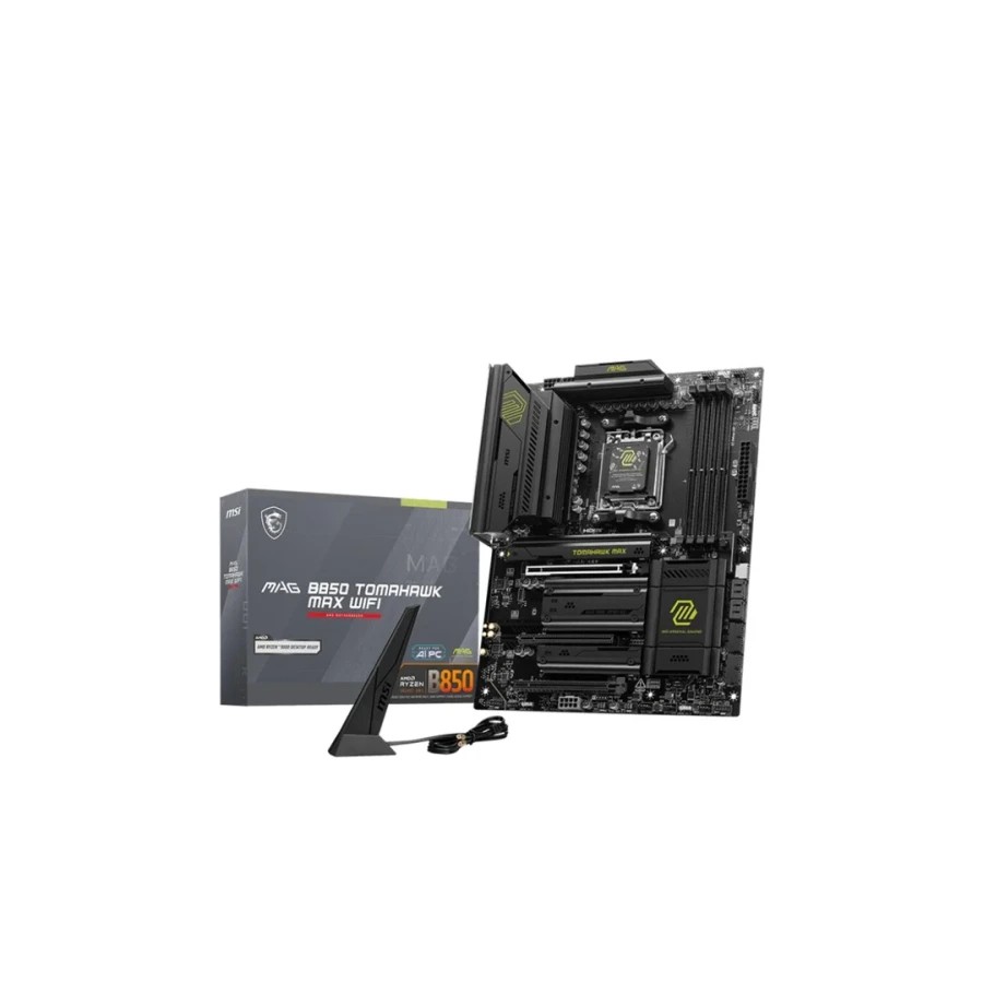 24930-PLACA MSI MAG B850 TOMAHAWK MAX WIFI,AMD,AM5,B850,4DDR5,256GB,WIFI,ATX 24930-PLACA MSI MAG B850 TOMAHAWK MAX WIFI,AMD,AM5,B850,4DDR5,256GB,WIFI,ATX