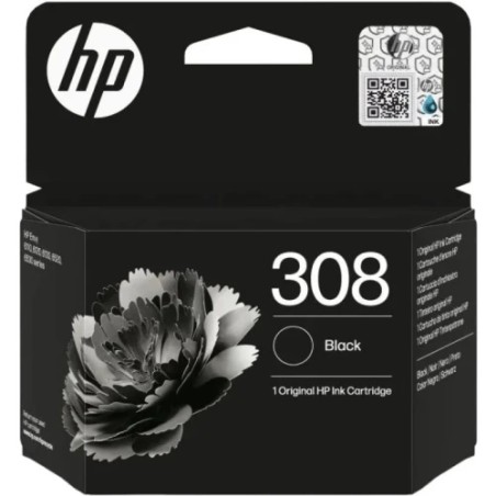 24962-HP Cartucho de Tinta Original 308 negra (UE)