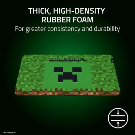 24974-ALFOMBRILLA RAZER GIGANTUS V2 MEDIUM MINECRAFT EDIT. (RZ02-03333800-R3M1)