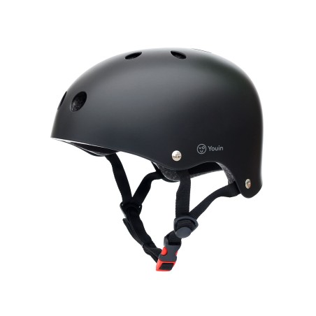 25043-YOUIN CASCO BASICO - NEGRO  (TALLA L)