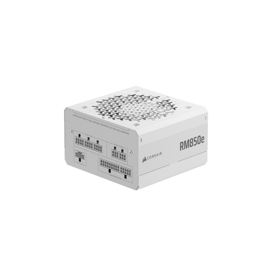 25044-FUENTE ALIMENT. CORSAIR RM850E (2025) 80+ GOLD FULL MODULAR ATX 3.0 850 WATT BLANCA CP-9020293-EU 25044-FUENTE ALIMENT. CORSAIR RM850E (2025) 80+ GOLD FULL MODULAR ATX 3.0 850 WATT BLANCA CP-9020293-EU