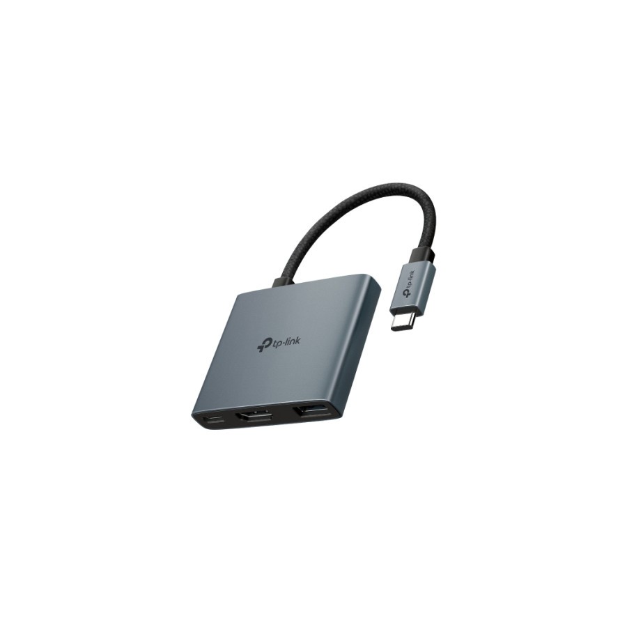 25051-TP-Link UH3020C hub de interfaz USB Tipo C 5000 Mbit/s Gris 25051-TP-Link UH3020C hub de interfaz USB Tipo C 5000 Mbit/s Gris