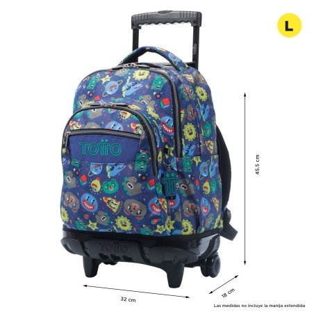 25083-MOCHILA RENGLONES TELLO (32 X 45.5 X 18) - 26L TOTTO MMA03ECO006-2416P-8JZ
