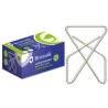 2516-CAJA 50 CLIPS NIQUELADOS DE MARIPOSA No 10 BISMARK 321358