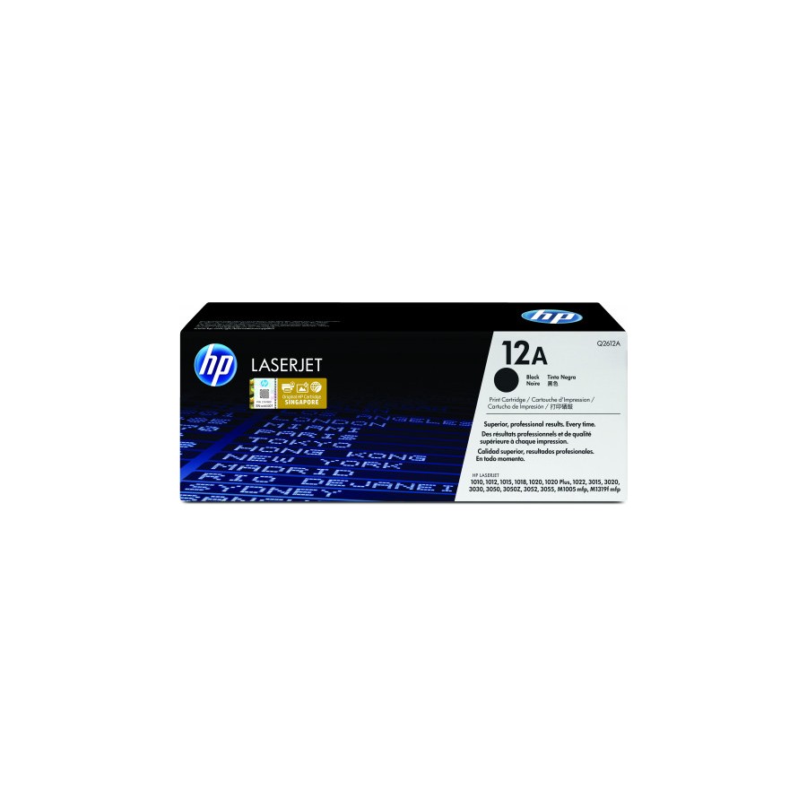 25179-HP 12A TONER HP12A NEGRO (Q2612A) 25179-HP 12A TONER HP12A NEGRO (Q2612A)