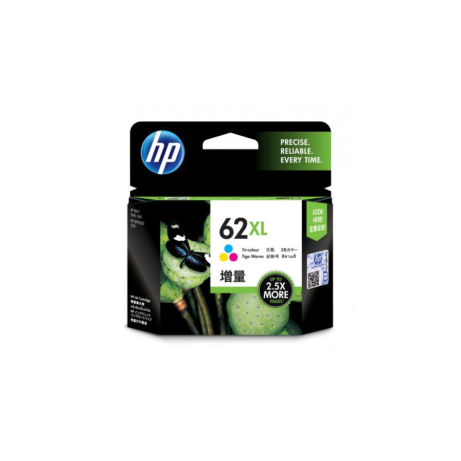 25189-HP 62XL CARTUCHO DE TINTA HP62XL TRICOLOR (C2P07AE) 25189-HP 62XL CARTUCHO DE TINTA HP62XL TRICOLOR (C2P07AE)