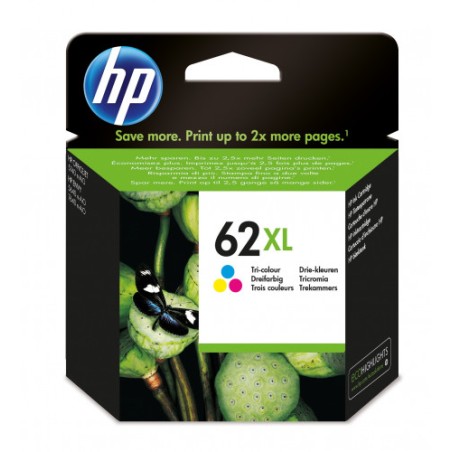 25190-HP 62XL CARTUCHO DE TINTA HP62XL TRICOLOR (C2P07AE)