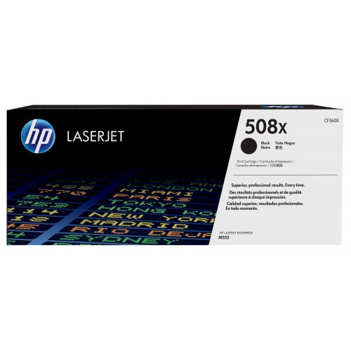 25191-HP 508X TONER HP508X NEGRO (CF360X)