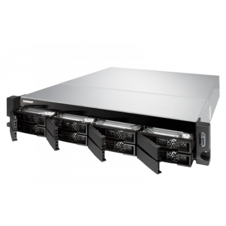 25216-QNAP TS-877XU-RP NAS Bastidor (2U) Ethernet Negro 2600