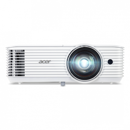 25217-Acer S1286H videoproyector 3500 lumenes ANSI DLP XGA (1024x768) Proyector instalado en el techo Blanco