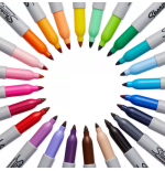 25252-MARCADOR PERMANENTE SHARPIE ROJO PAPERMATE S0810940