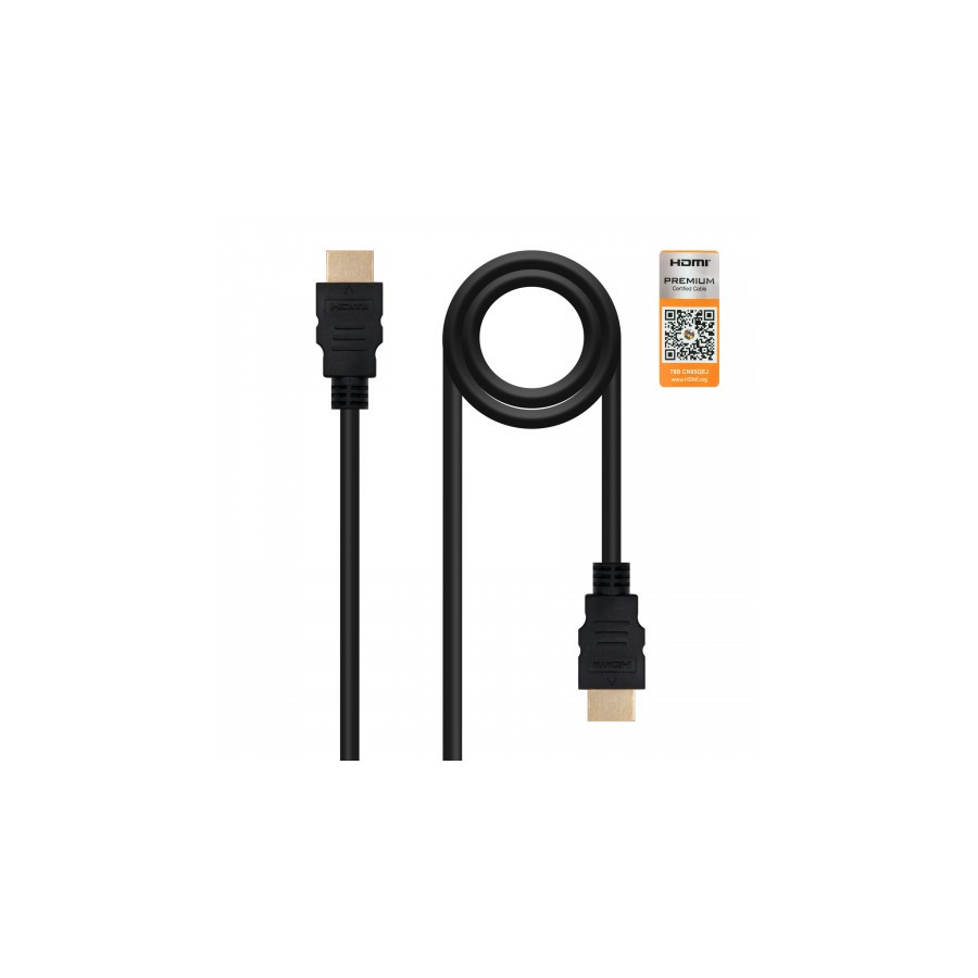 25272-Nanocable HDMI V2.0, 3m cable HDMI HDMI tipo A (Estandar) Negro 25272-Nanocable HDMI V2.0, 3m cable HDMI HDMI tipo A (Estandar) Negro