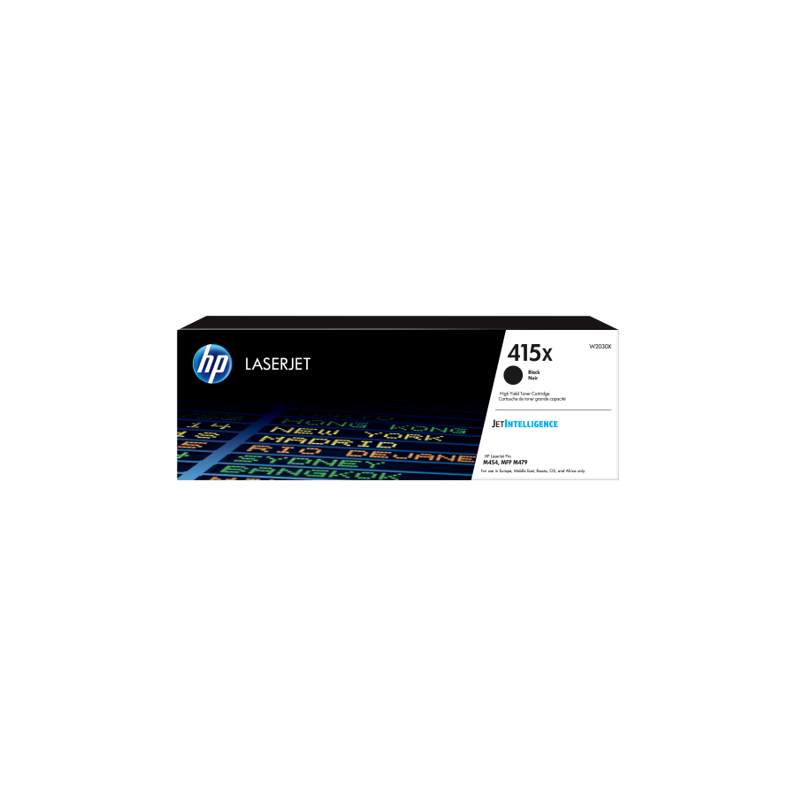 25274-HP Cartucho de toner Original LaserJet 415X negro de alta capacidad 25274-HP Cartucho de toner Original LaserJet 415X negro de alta capacidad
