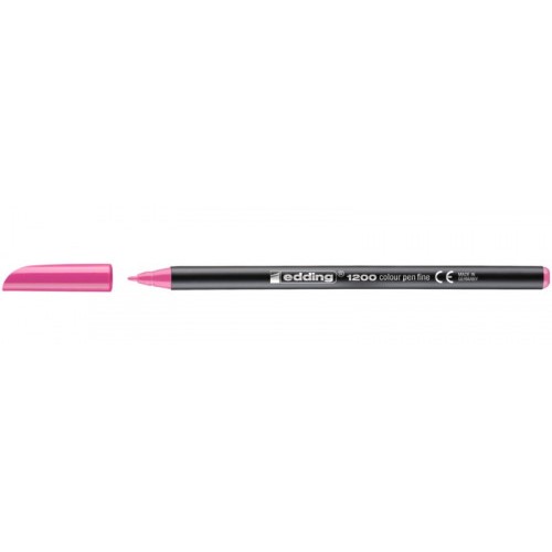 25281-ROTULADOR PUNTA FINA 1200 ROSA EDDING 1200-09