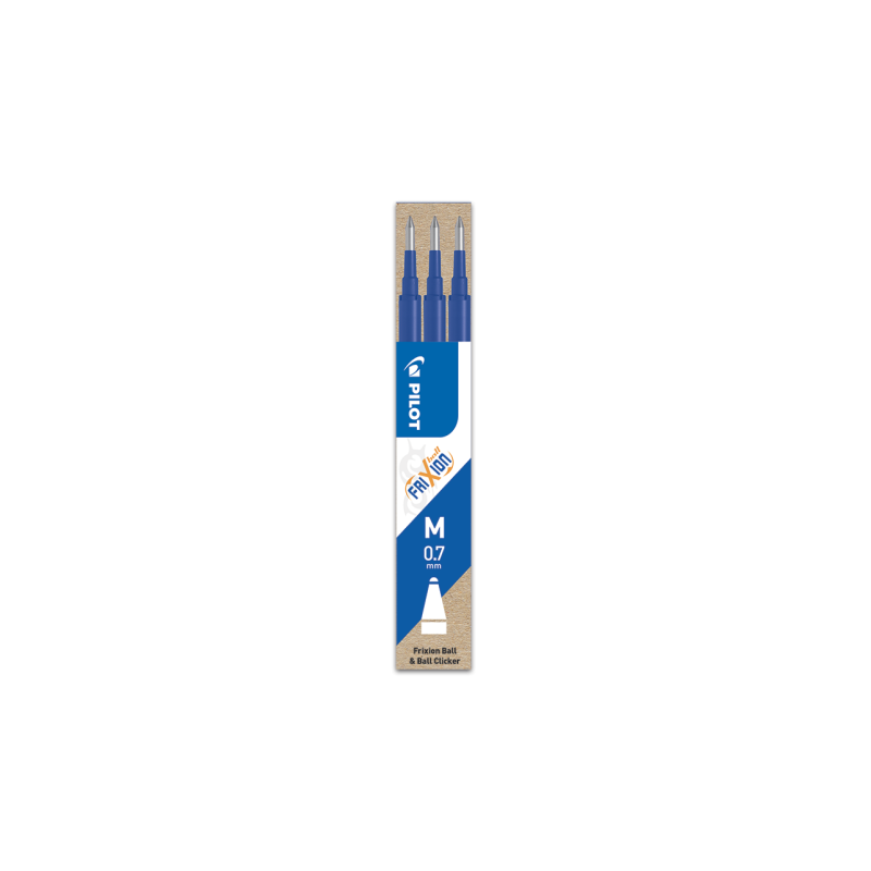 253-PACK 3 RECAMBIOS FRIXION AZUL PILOT BLS-FR7-L-S3 253-PACK 3 RECAMBIOS FRIXION AZUL PILOT BLS-FR7-L-S3