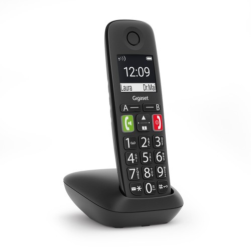 25325-Gigaset S30852-H2901-D201 telefono Telefono DECT/analogico Identificador de llamadas Negro