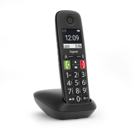 25325-Gigaset S30852-H2901-D201 telefono Telefono DECT/analogico Identificador de llamadas Negro